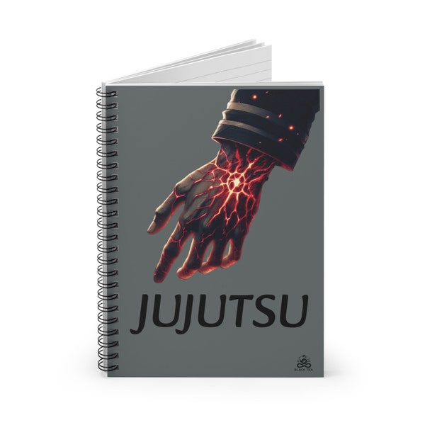 Anime Manga Jujutsu K Destiny Symbol Spiral Notebook - Ruled Line