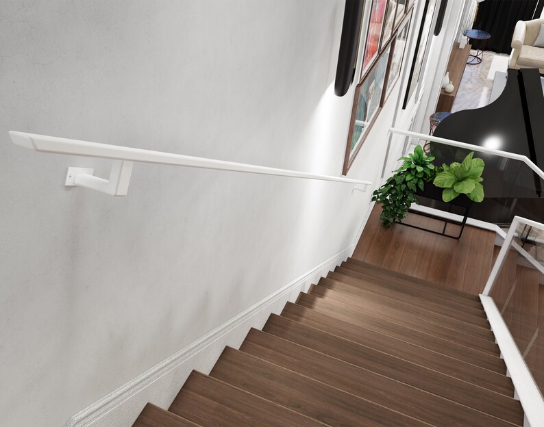 Piano Railing Handrail for Stairs Indoor, Tube Size 1.57