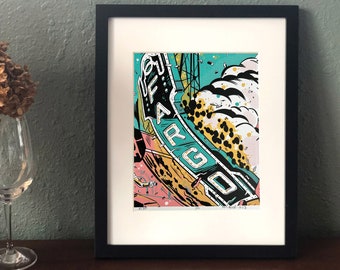 FCBD - Silkscreen, Art Print, Handmade Screenprint