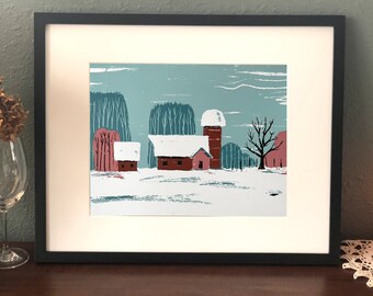 Tribute - Silkscreen, Art Print, Handmade Screenprint