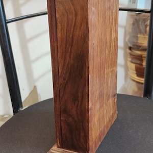 Wooden Key Box Mount Cute and Rustic Decorative Key Cabinet Premium ...