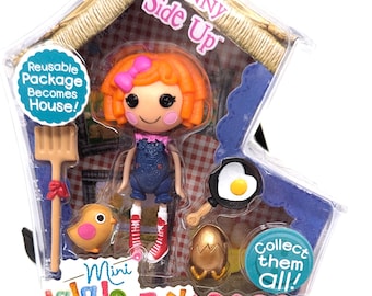 New in package Mini Lalaloopsy Sunny Side up #1 of Series 2 hard working farmer