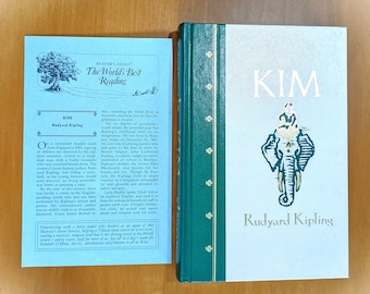 New Hardcover | Rudyard Kipling | Kim | Readers Digest | The World's Best Reading | with insert | 1990