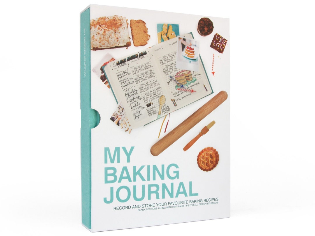 My Baking Journal Blank Baking Journal & Baking Recipe Book Hardback
