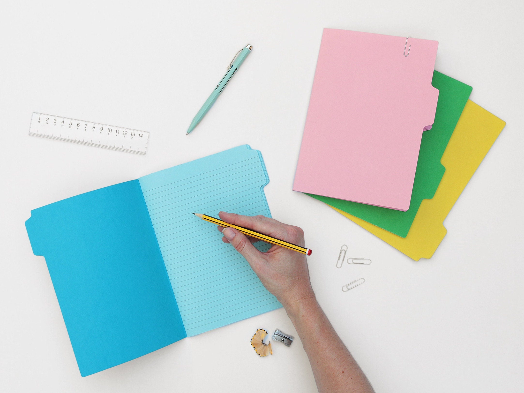 A5 Tabbed Notebook With Dividers Project Notebook & Divided Notebook