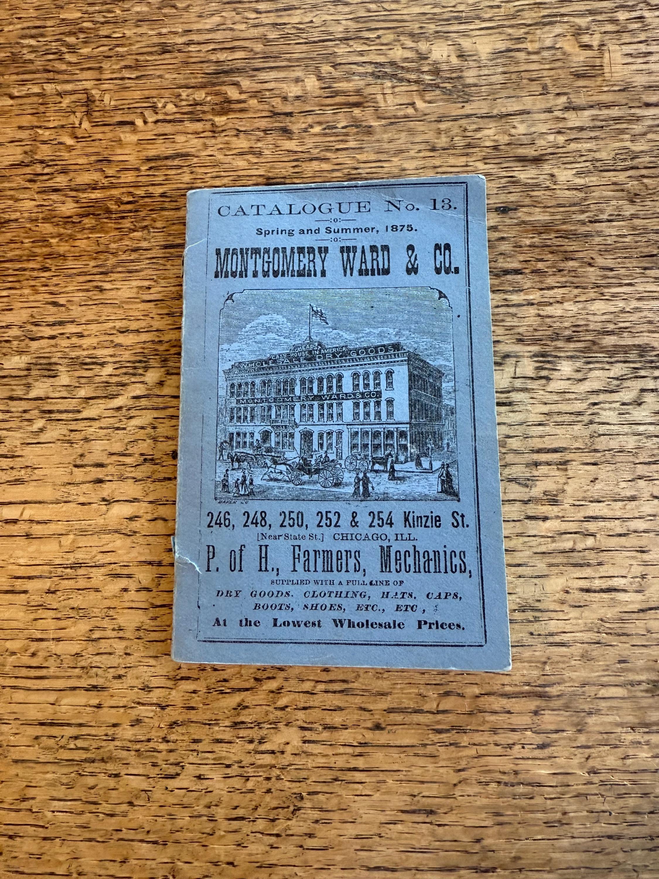 Montgomery Ward Catalogue - Etsy