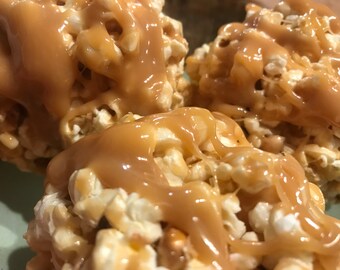 Organic Sweet Butter Caramel Popcorn Balls