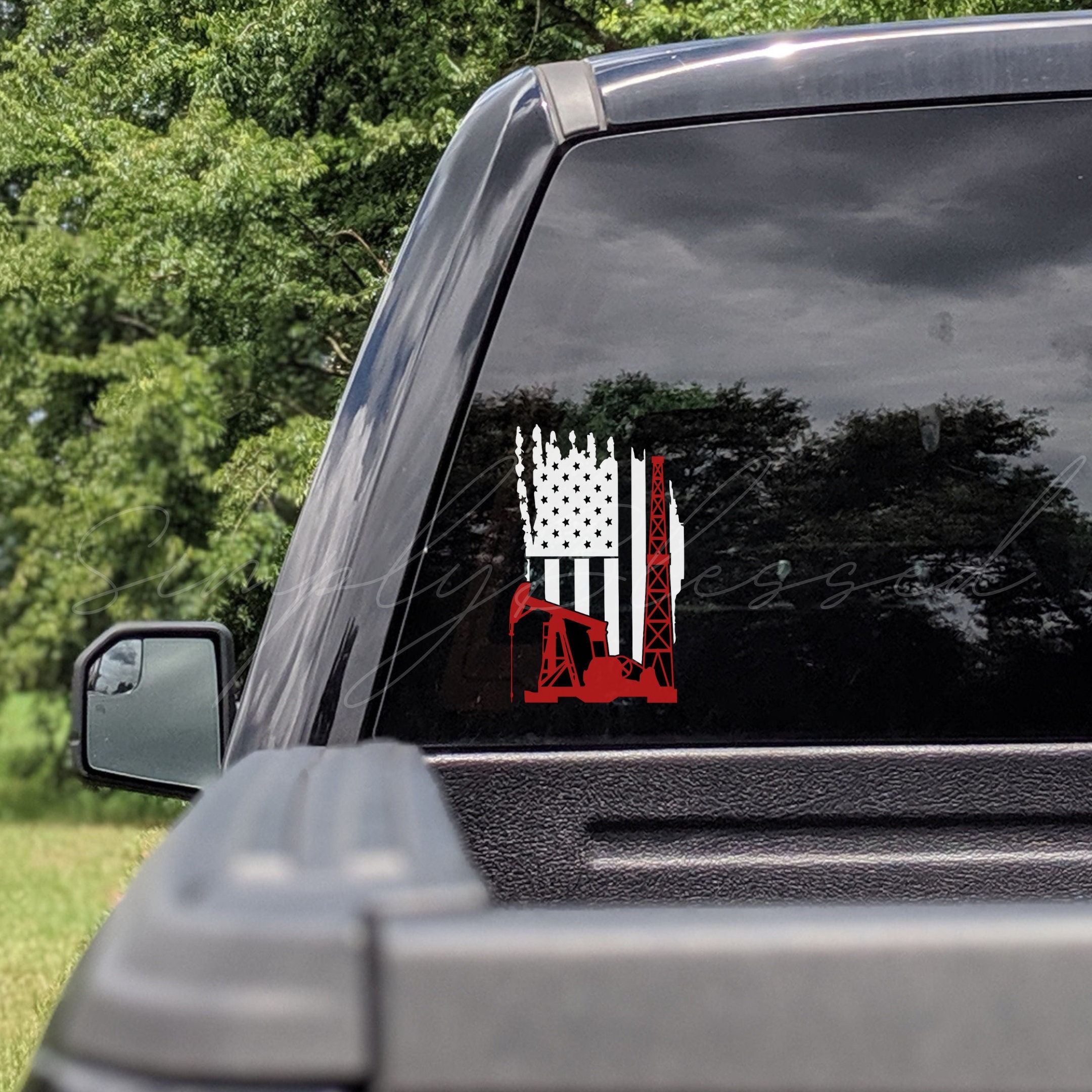 Oilfield Decal Decals for Trucks Oilfield Stickers Gifts Etsy