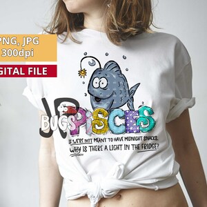 Pisces PNG, Pisces zodiac sign png, sublimation design, Pisces sublimation download, Pisces dtg print, Pisces clipart, Pisces shirt png
