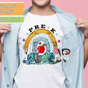 Pre-k dude PNG, pre-kindergarten Sublimation design, first day of school PNG, school sublimation, back to school, back to school png