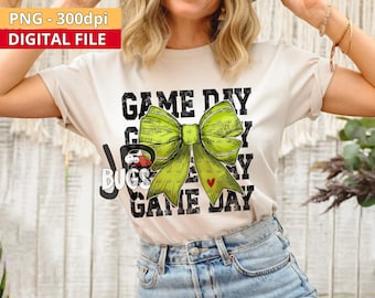 Bow Tennis PNG Design Sublimation Hand Drawn Digital Download Coquette Game Day Ribbon PNG Girl Preppy Red Girly DTF Printable
