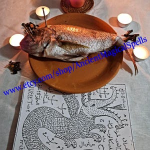 Revenge Black Magic Curse The Death Fish/ Extremely Powerful Destruction Spell/ Same Day Casting