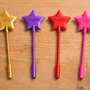 Personalised Magic Tap-to-Pay Wand, UK Made Contactless Card Holder