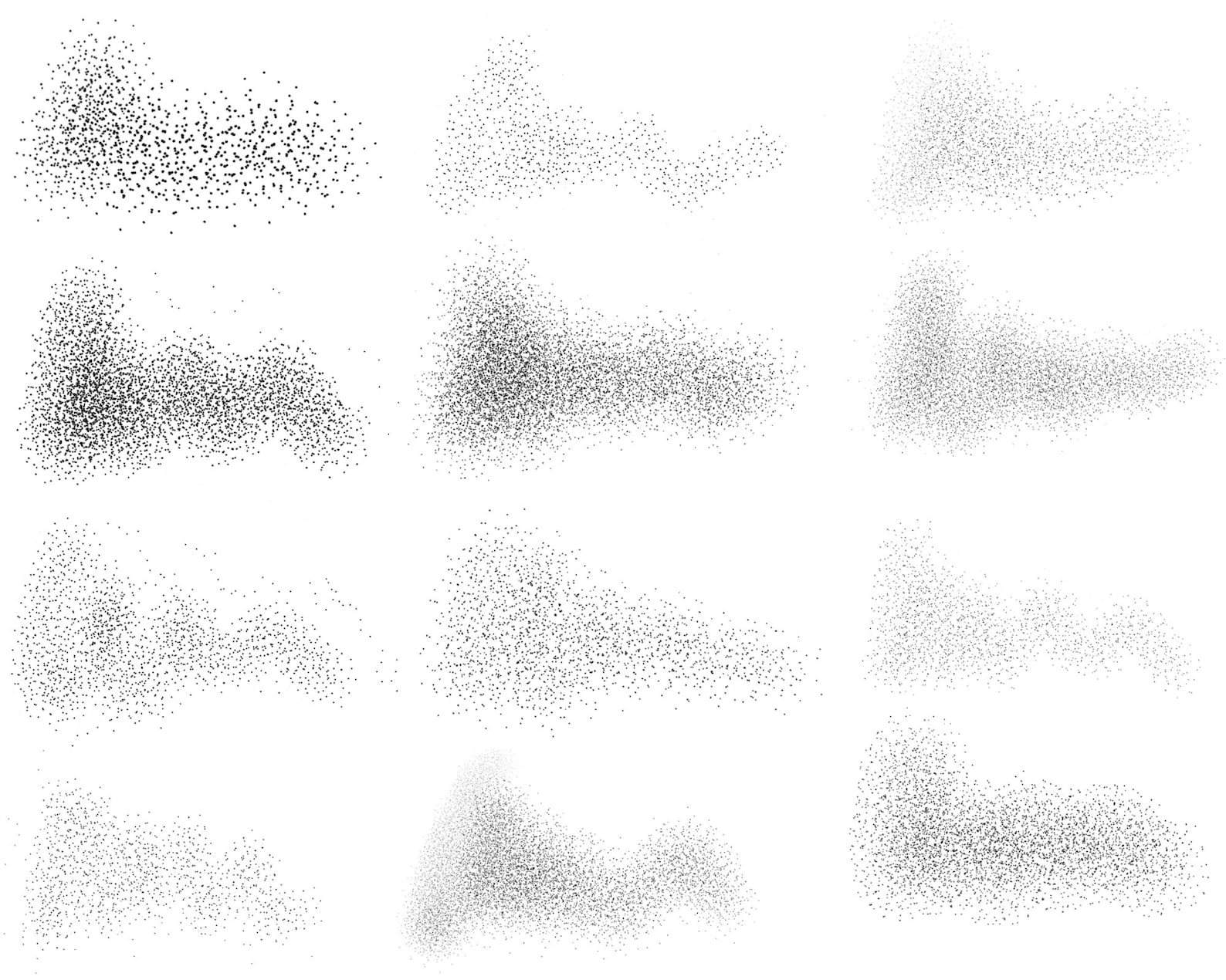 Procreate Shading Brushes: Stippling, Hatching, Scribble (50 Brushes ...