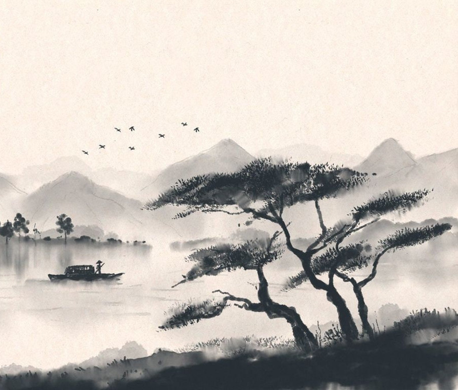 Procreate Sumi Brushes Procreate Ink Wash Painting Brushset Etsy