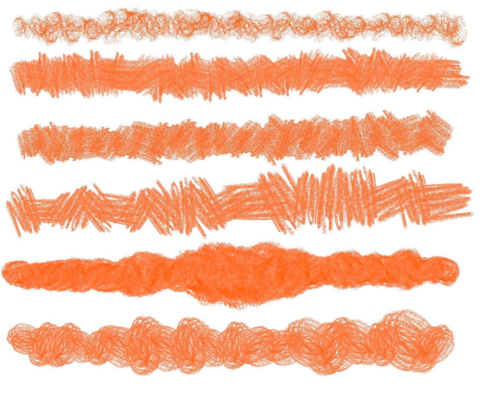 40 Procreate Brushes Crayon Procreate Crayon Brush Pack Etsy