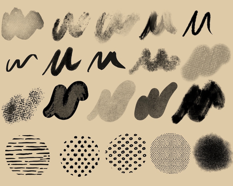 Vintage Ink Procreate Brushes Vintage Comic Brushes - Etsy