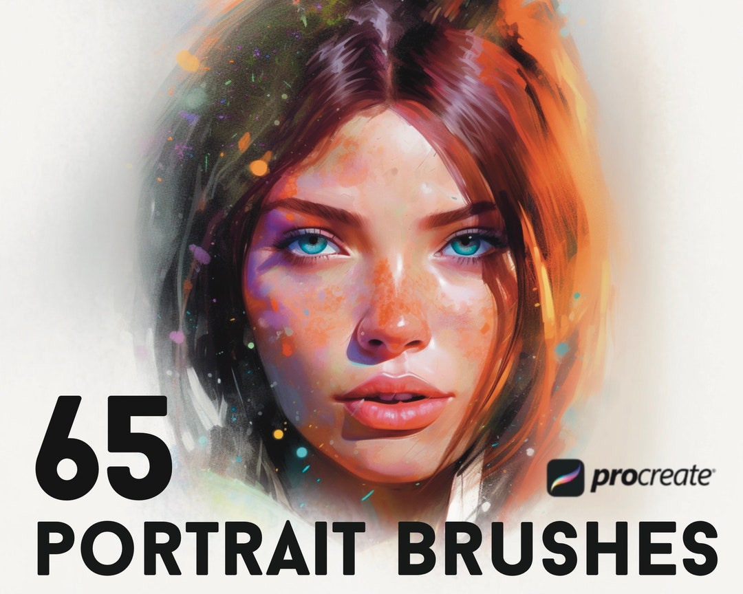 Portrait Brush for Procreate, Face Brush, Anime Portrait Brush, Face