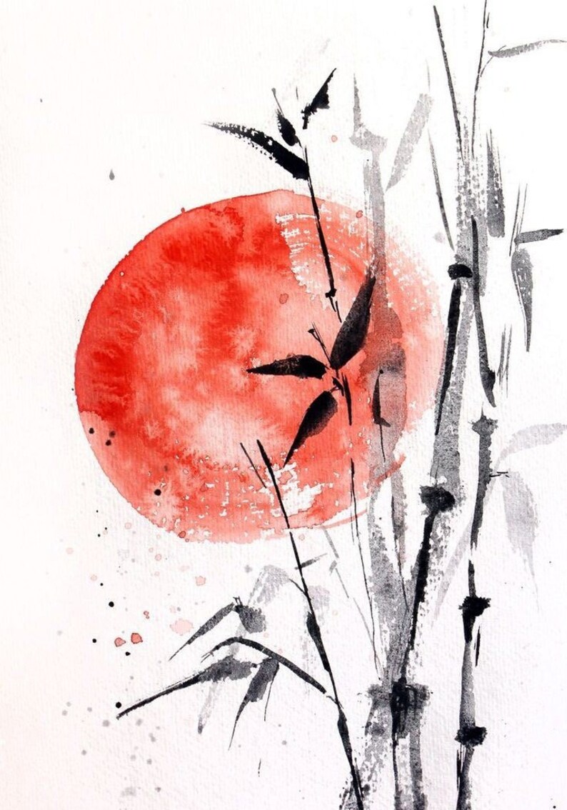 Procreate Sumi Brushes Procreate Ink Wash Painting Brushset Etsy