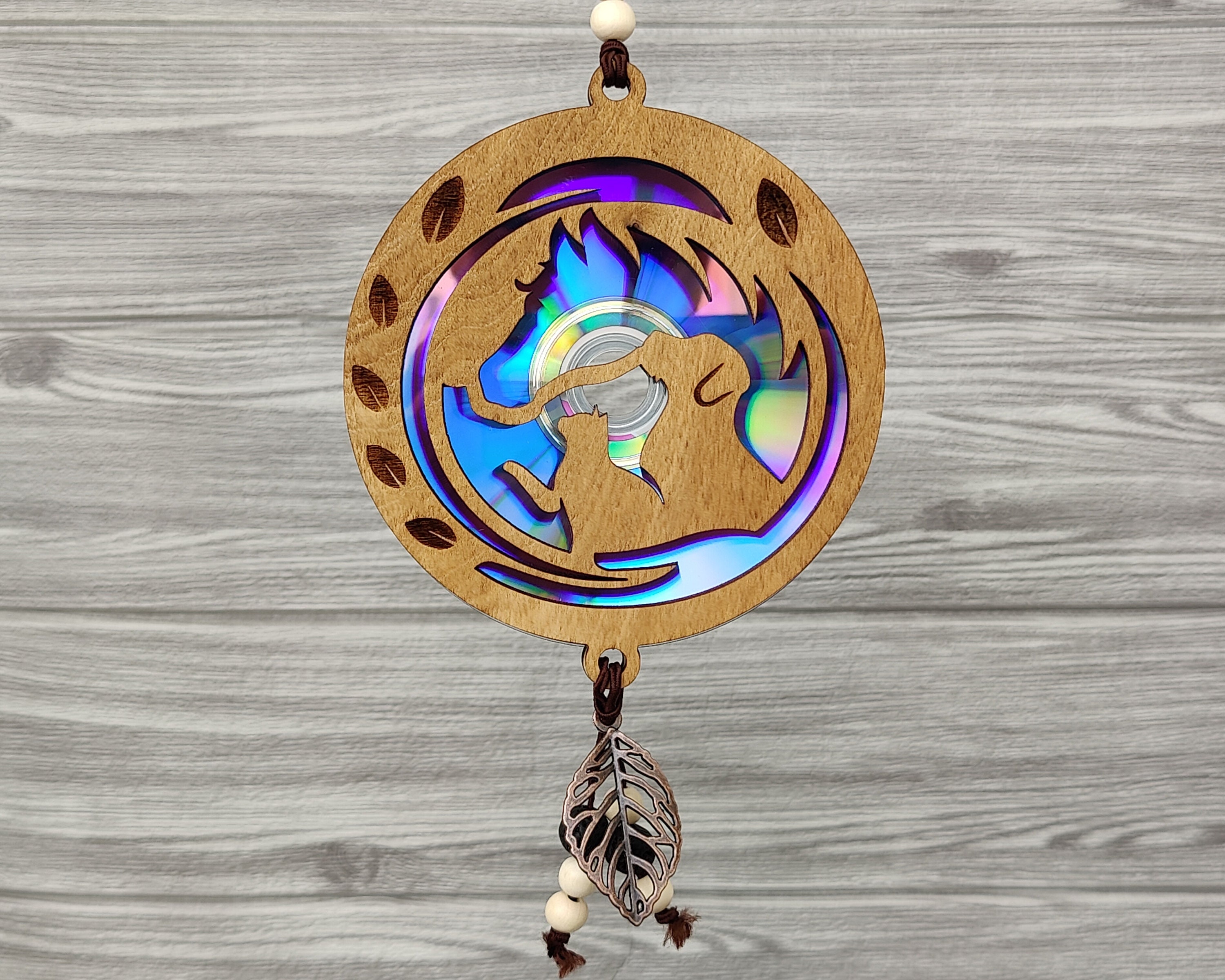 Small Foot Fensterbild Suncatcher Horses - Buntes Pferde Motiv Zum Gestalten