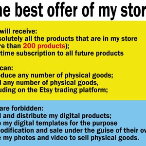 The best offer of my shop Absolutely all the files of my store and a lifetime subscription to future files image 3