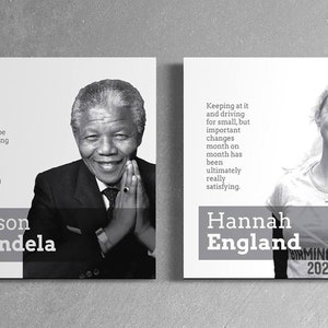May include: Black and white photo of Nelson Mandela with a quote about passion and living. The quote reads, "There is no passion to be found playing small - in settling for a life that is less than the one you are capable of living." Below the quote is the name "Nelson Mandela".