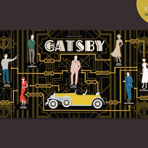The Great Gatsby Print - Etsy