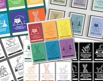 Science Quote Posters: Classroom Decor Prints (Digital Download)