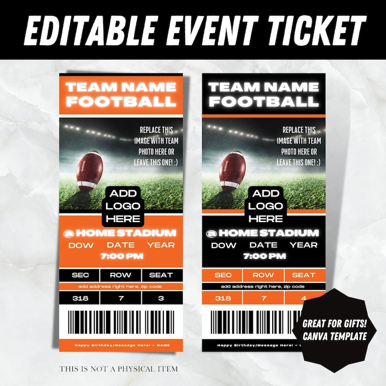 Printable Editable Oklahoma State Colors Cowboys Football Game Event Il Lmbz 