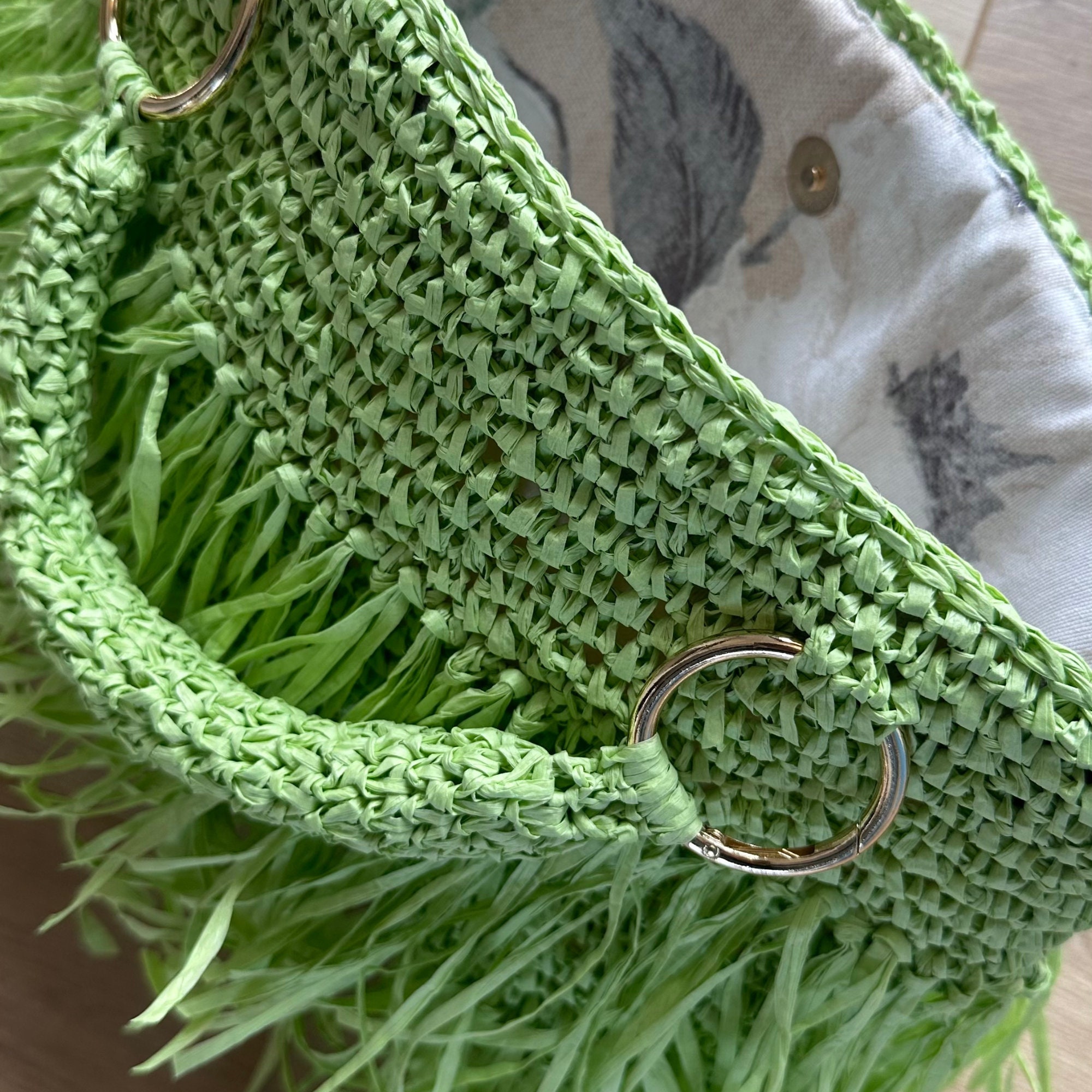 Yellow Raffia Summer Bag Raffia Hand Shopper Bag Raffia - Etsy