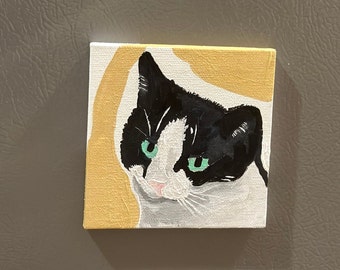 Acrylic Paint Pet Portrait's Custom Pieces (Smaller Pieces)