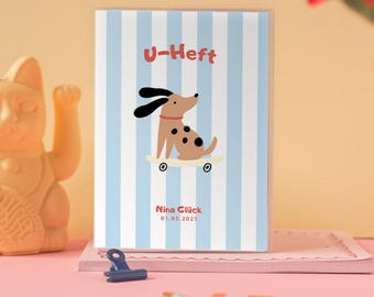 U-Heft und Impfpass Hülle personalisierbar | Junge | Mädchen | Schutzhülle mit Namen | Geschenkidee Schwangerschaft / Geburt / Babyparty