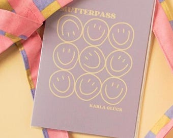 Mutterpasshülle personalisiert mit Namen | Hülle Mutterpass | Geschenk Schwangerschaft & Babyparty