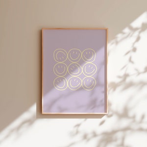 Poster Smiley A4 | A3 | 30x40 cm | 40x50 cm Design Poster
