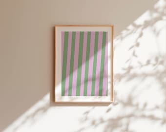 Poster Stripes A4 | Design Poster