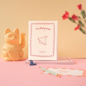 Mutterpasshülle personalisiert mit Namen | Hülle Mutterpass | Geschenk Schwangerschaft & Babyparty