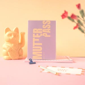 Mutterpasshülle personalisiert mit Namen | Hülle Mutterpass | Geschenk Schwangerschaft & Babyparty
