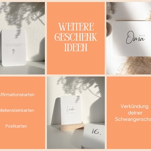 Mutterpasshülle personalisiert mit Namen Hülle Mutterpass Geschenk Schwangerschaft & Babyparty Bild 8