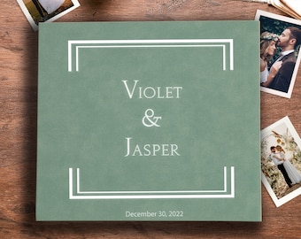 Wedding Guest Book, Wedding Welcome Book Sign, Instax Memory Book, Instax Guest Book Custom, Personalized Instant Photo Book Poloraid