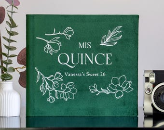 Luxury Wedding Guest Book Custom Reception Guestbook Personalized Polaroid Guest Book Custom Wedding Anniversary Gifts for Her Instax Album