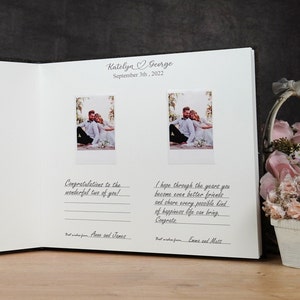 Guest book design