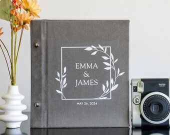 Self Adhesive Scrapbook, Custom Wedding Album, Luxury Memory Book, Family Keepsake