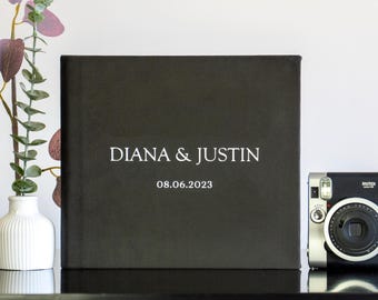 Personalized Wedding Guestbook, Photo Guest Book Wedding, Personalized Photo Booth Book, Hard Cover Guest Book Wedding Keepsake