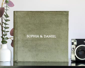Personalized Wedding Guest Book: Instax Photo Album Keepsake