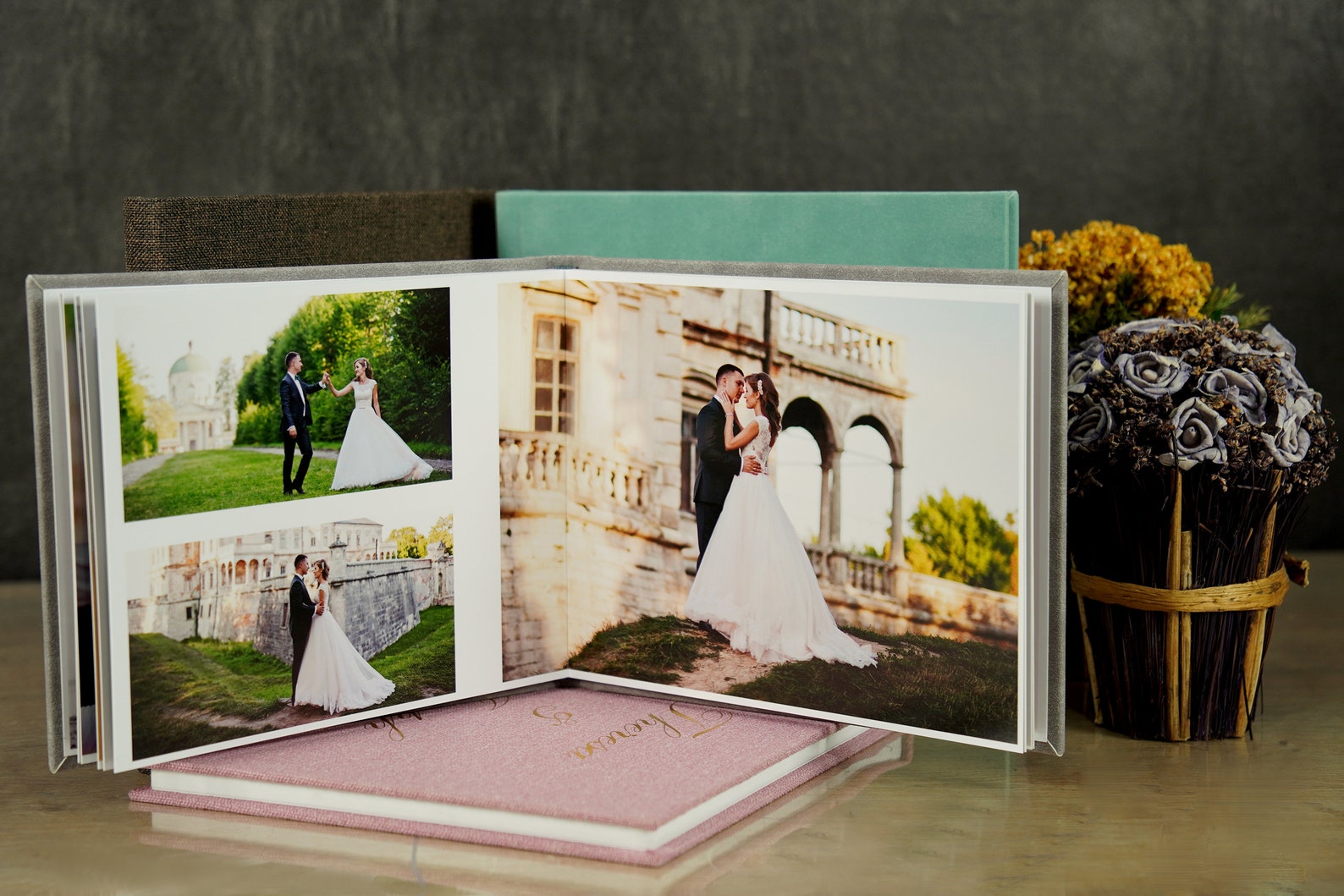 Wedding Photo Album Lay Flat Luxury Wedding Album Traditional Etsy