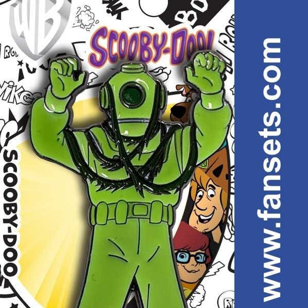 Scooby-Doo SERIES 2 CAPTAIN CUTLER Classic Licensed FanSets Pin