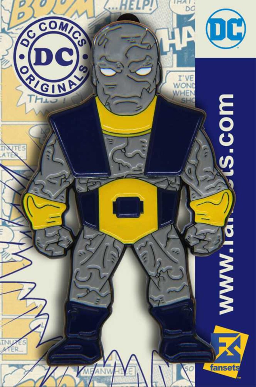 DC Comics Classic BLOK Legion of Super Heroes Licensed Fansets Pin