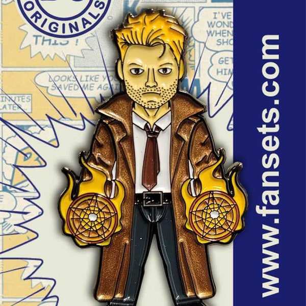 DC Comics Classic John CONSTANTINE Licensed Fansets Pin