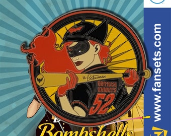 DC Comics Bombshells Batwoman Badge Licensed FanSets Pin
