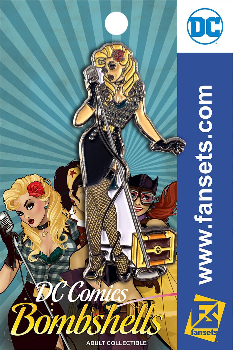 Figurine Black Canary DC Comics Bombshells - Collection Pin-up